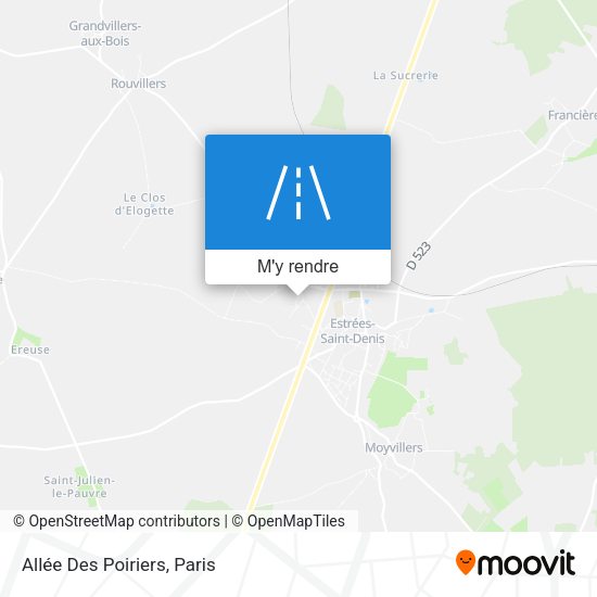 Allée Des Poiriers plan