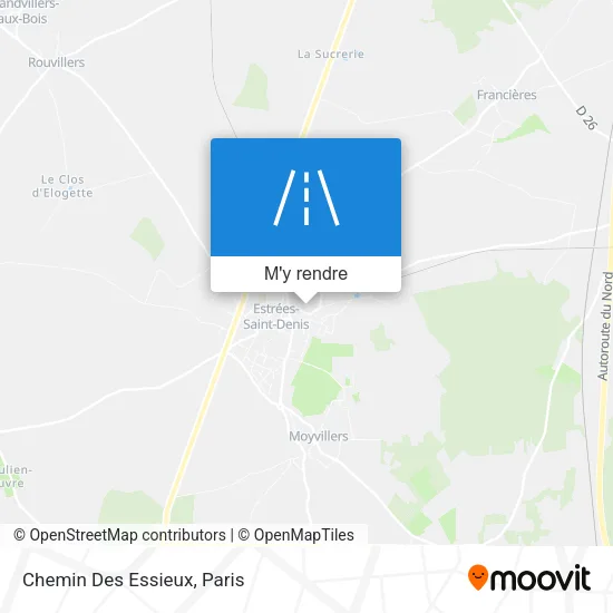 Chemin Des Essieux plan