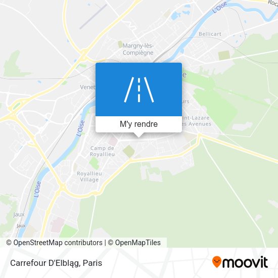 Carrefour D'Elbląg plan