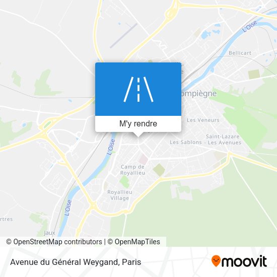 Avenue du Général Weygand plan