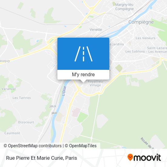 Rue Pierre Et Marie Curie plan