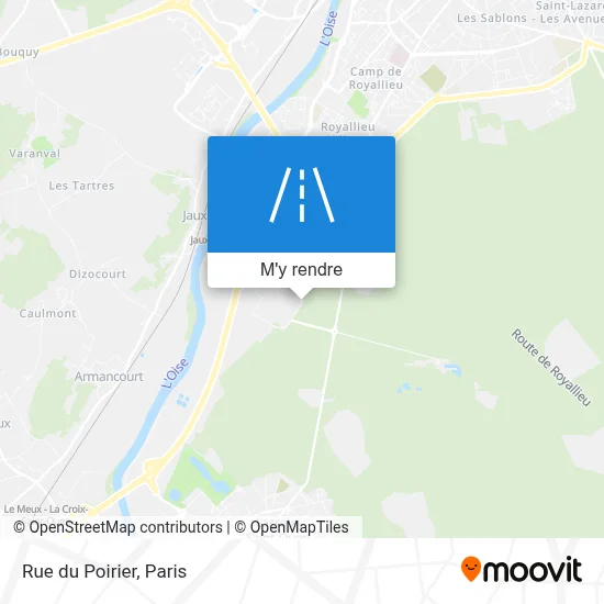 Rue du Poirier plan