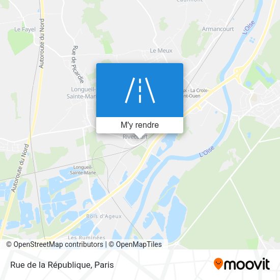 Rue de la République plan