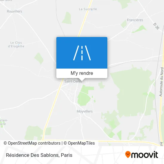 Résidence Des Sablons plan