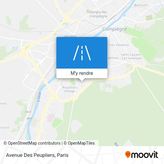 Avenue Des Peupliers plan
