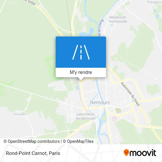 Rond-Point Carnot plan