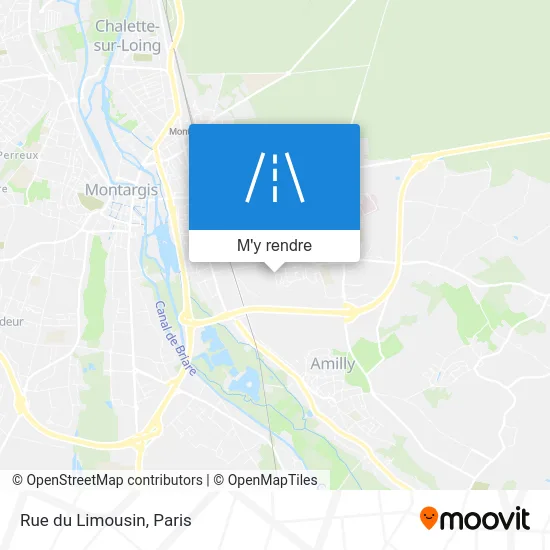 Rue du Limousin plan