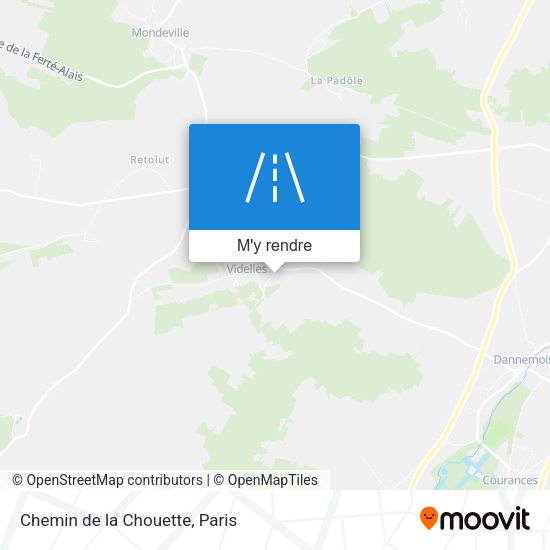 Chemin de la Chouette plan