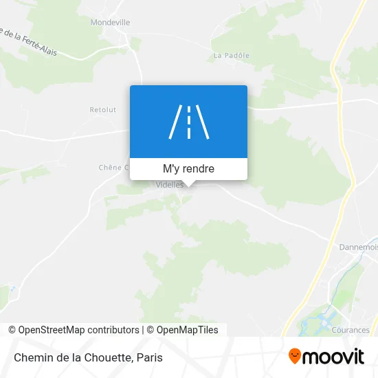 Chemin de la Chouette plan