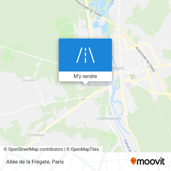 Allée de la Frégate plan