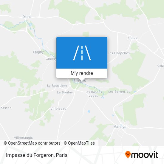 Impasse du Forgeron plan