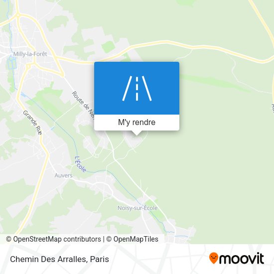 Chemin Des Arralles plan