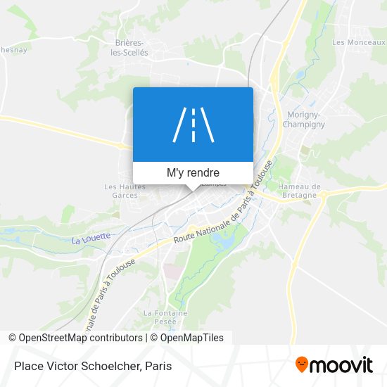 Place Victor Schoelcher plan