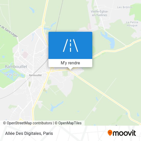 Allée Des Digitales plan