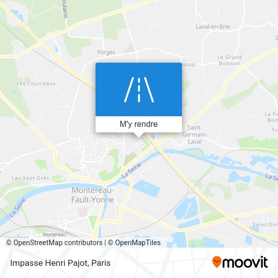 Impasse Henri Pajot plan