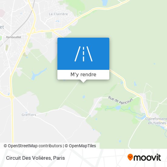 Circuit Des Volières plan