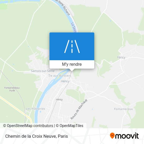 Chemin de la Croix Neuve plan