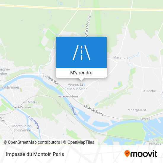 Impasse du Montoir plan