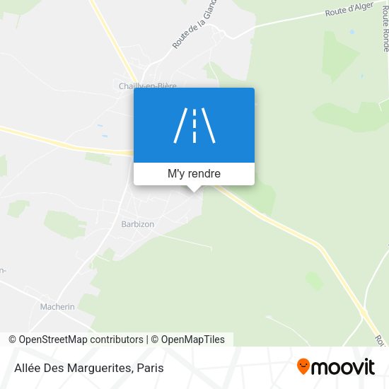 Allée Des Marguerites plan