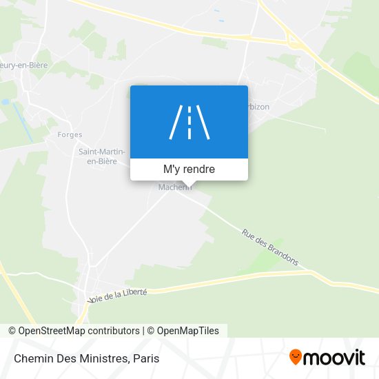 Chemin Des Ministres plan