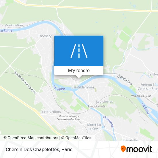 Chemin Des Chapelottes plan
