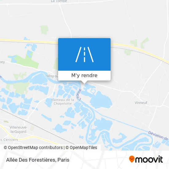Allée Des Forestières plan