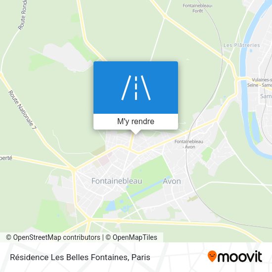 Résidence Les Belles Fontaines plan