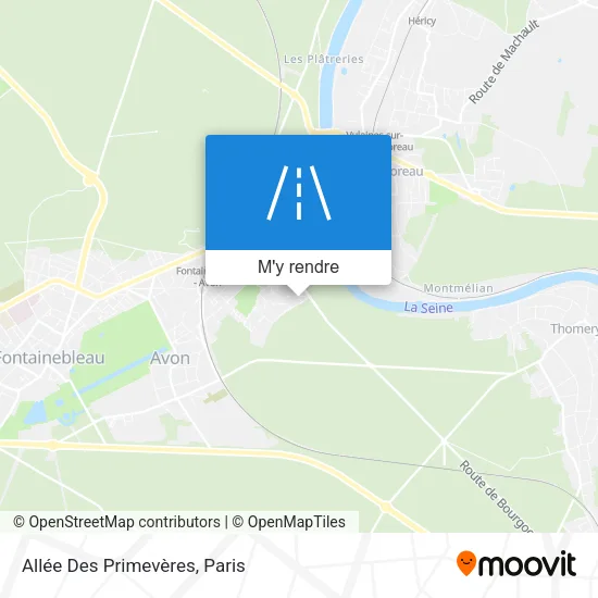 Allée Des Primevères plan