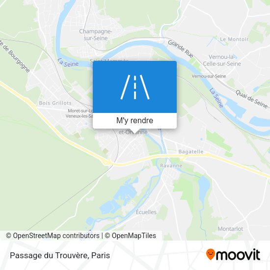 Passage du Trouvère plan