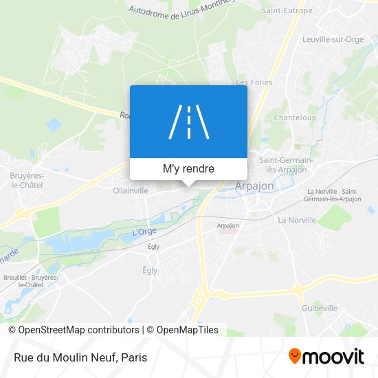 Rue du Moulin Neuf plan