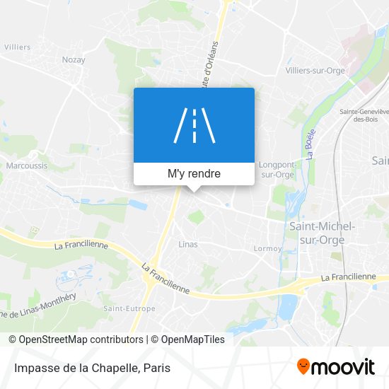 Impasse de la Chapelle plan