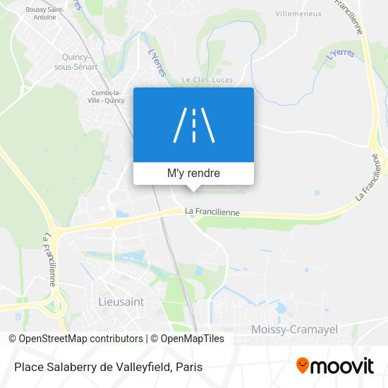 Place Salaberry de Valleyfield plan