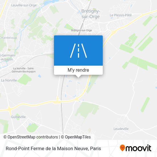Rond-Point Ferme de la Maison Neuve plan