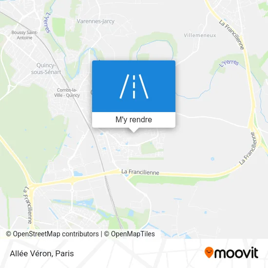 Allée Véron plan