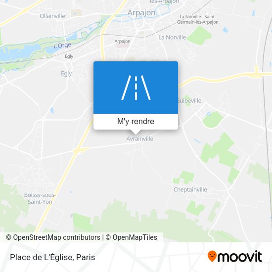 Place de L'Église plan