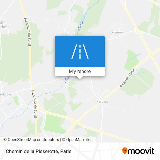 Chemin de la Pisserotte plan