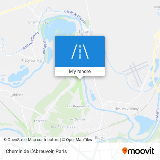 Chemin de L'Abreuvoir plan