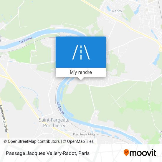Passage Jacques Vallery-Radot plan