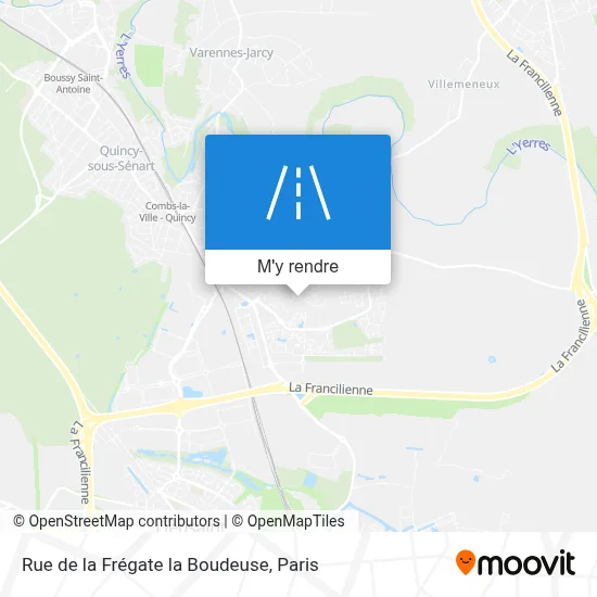 Rue de la Frégate la Boudeuse plan