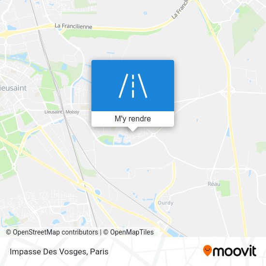 Impasse Des Vosges plan