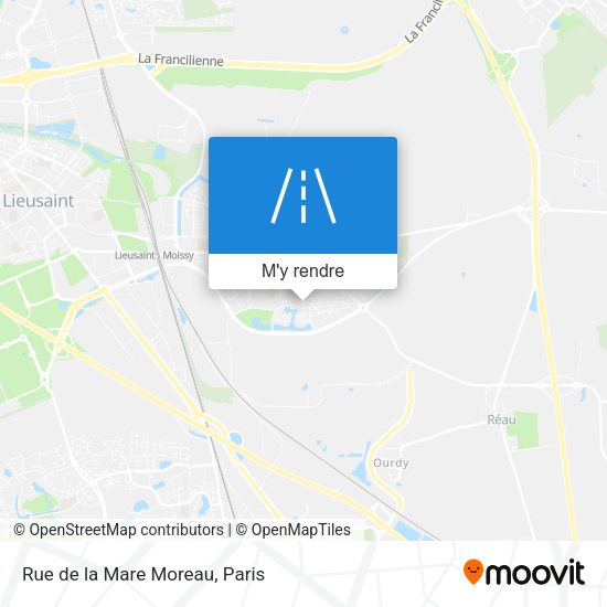 Rue de la Mare Moreau plan