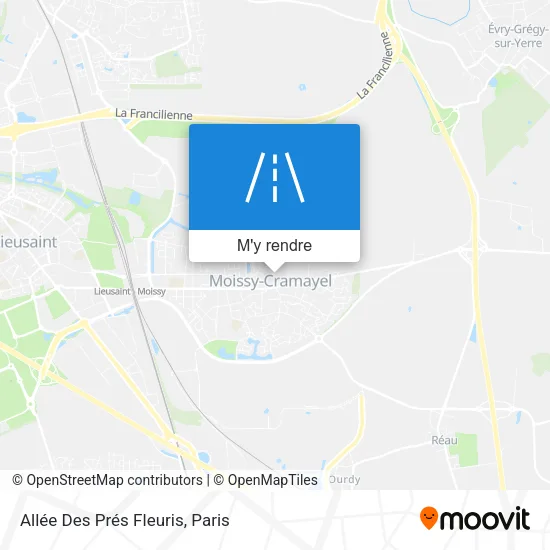 Allée Des Prés Fleuris plan