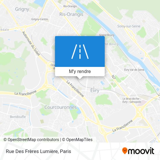 Rue Des Frères Lumière plan