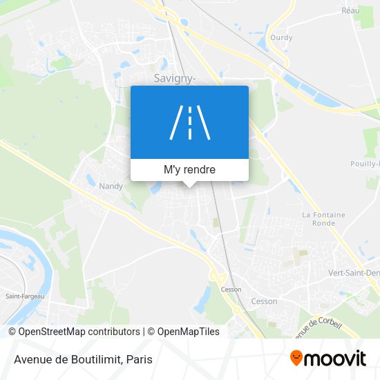 Avenue de Boutilimit plan