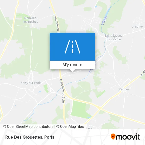Rue Des Grouettes plan
