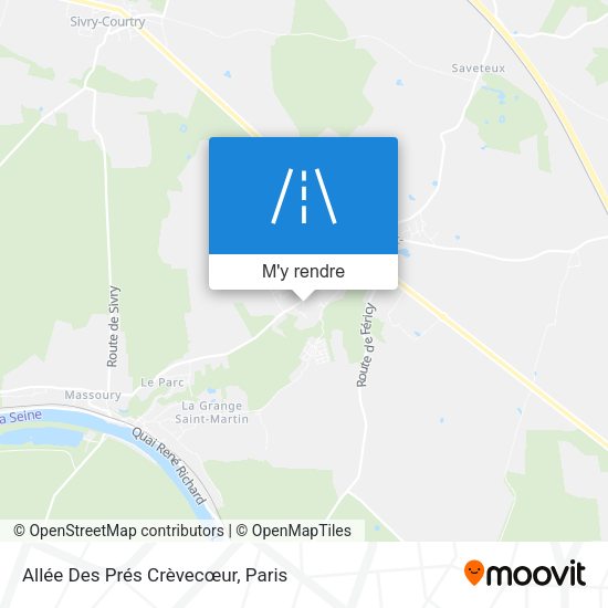 Allée Des Prés Crèvecœur plan