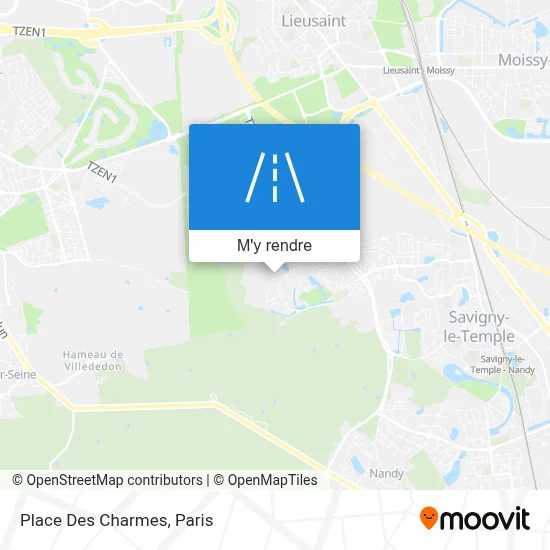 Place Des Charmes plan