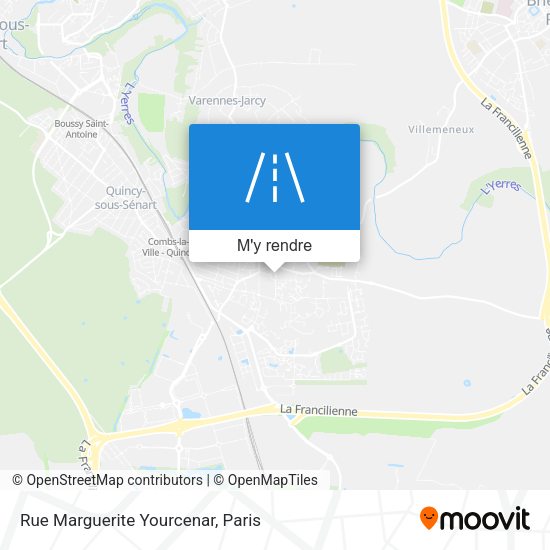 Rue Marguerite Yourcenar plan