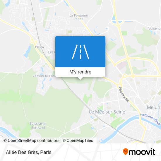 Allée Des Grès plan