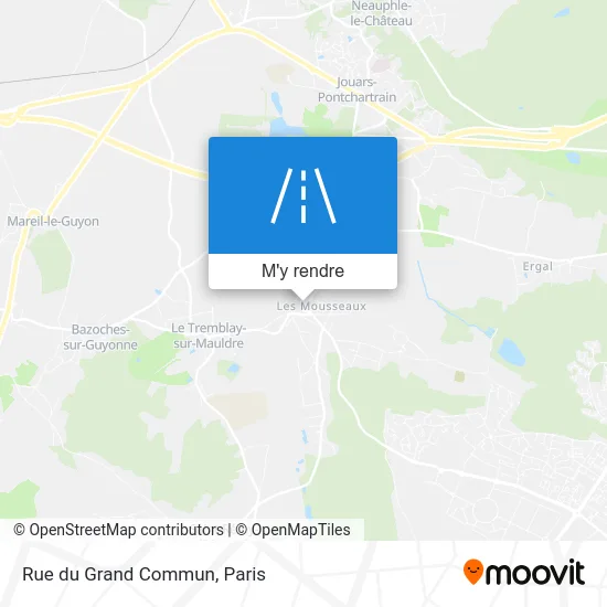 Rue du Grand Commun plan